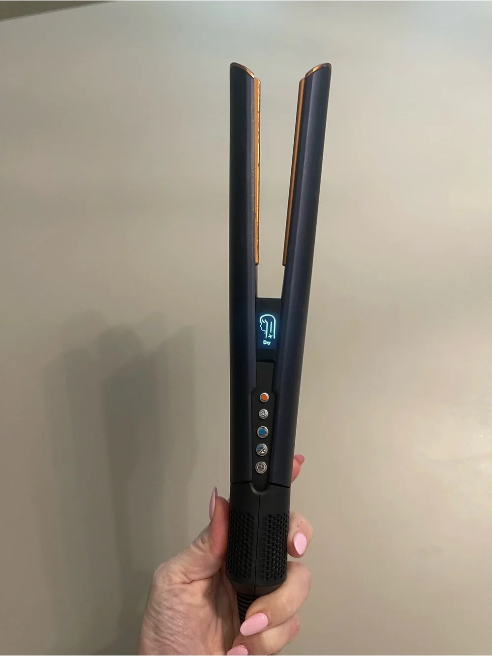 DYSON AIRSTRAIT Prussian Blue/Rich Copper – NEW Used Twice!